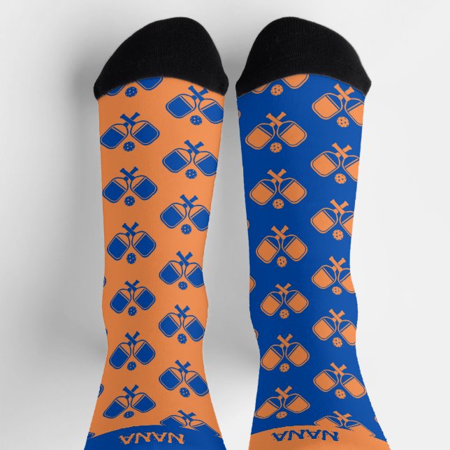 Chaussette Chaussettes de l'équipage de Pickleball inversé (Haut)