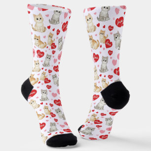 Chaussette Chaussettes de l'équipe de la Saint-Valentin Kitte