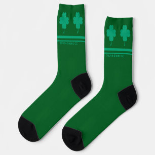 Chaussette Chaussettes de l'équipe St. Pat's Day Golf Clover
