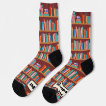 Chaussettes de livre de l'enseignant pour le class