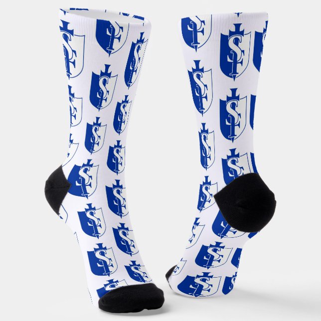 Chaussette Chaussettes de logo St. Frederick (Angulaire)