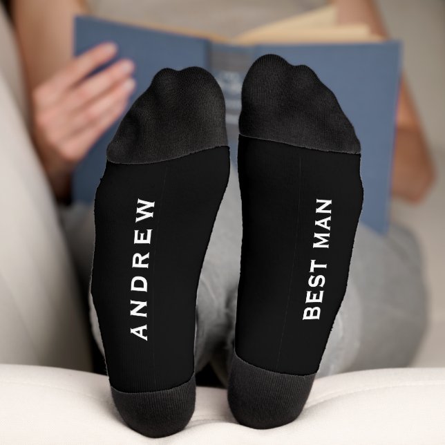 Chaussette Chaussettes de mariée du Groomsman (Fond)
