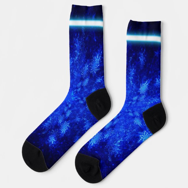 Chaussette Chaussettes de neige fractales (Gauche)