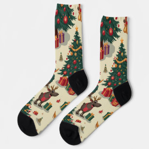 Chaussette chaussettes de noël