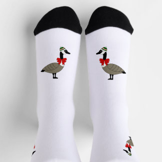 Chaussette Chaussettes de Noël pour équipage de bernaches du