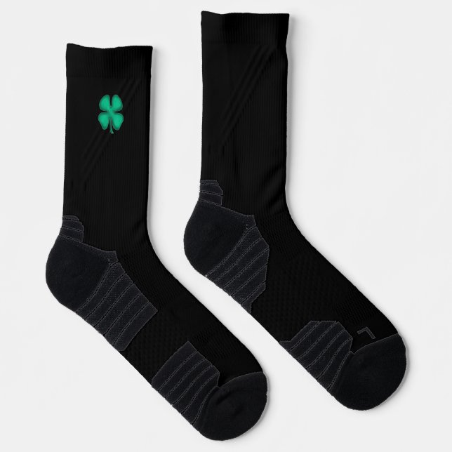 Chaussette Chaussettes de performance irlandaises noires (Droite)