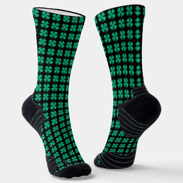 Chaussette Chaussettes de performance irlandaises noires (Angulaire)