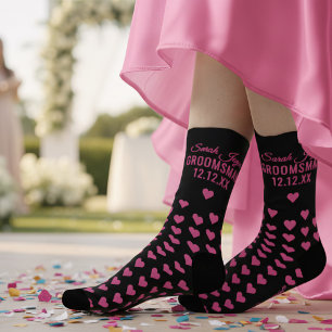 Chaussette Chaussettes de proposition de demoiselle d'honneur