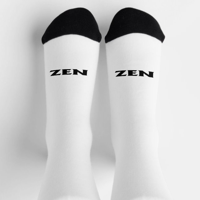 Chaussette Chaussettes de qualité intérieure en noir (Haut)