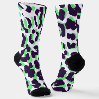 Chaussette Chaussettes de qualité supérieure à imprimé léopar