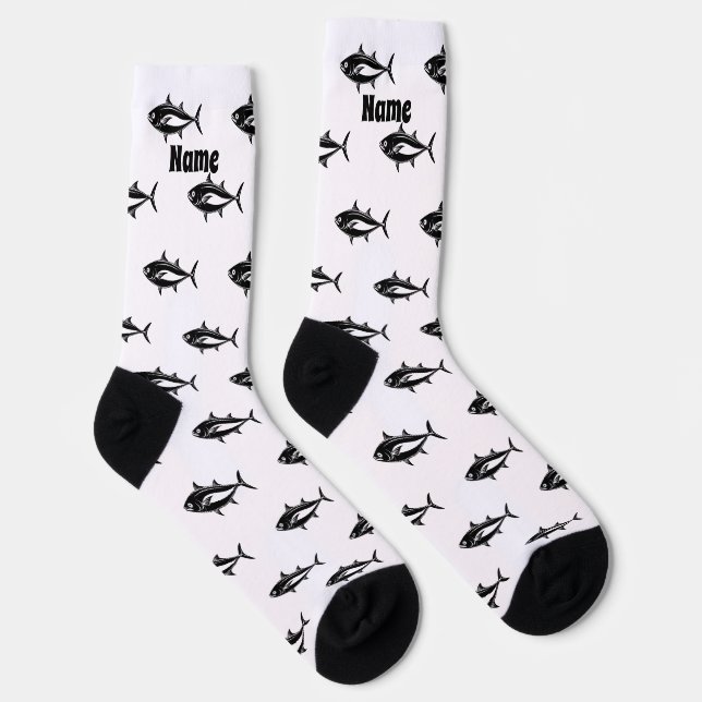 Chaussette Chaussettes de style thon à oeil (Droite)