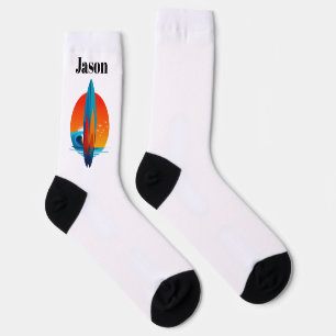 Chaussette Chaussettes de surfeur de planche de surf