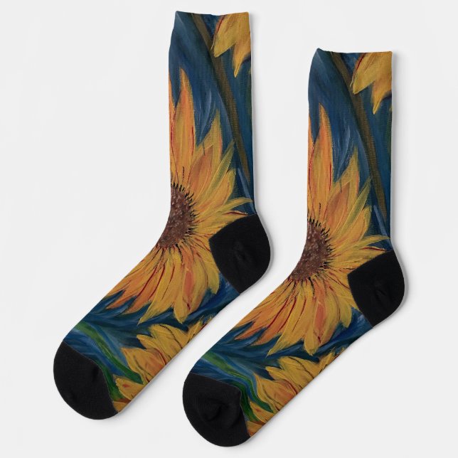 Chaussette Chaussettes de tournesol (Gauche)