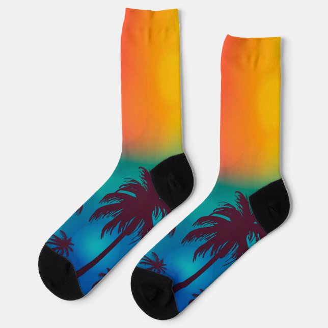 Chaussette Chaussettes d'équipage colorées (Gauche)