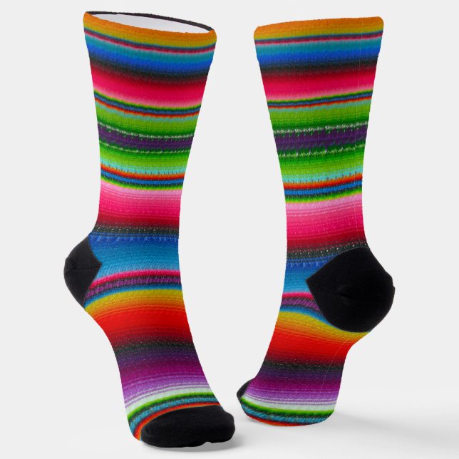 Chaussette Chaussettes d'équipage Colorfol Stripes (Angulaire)