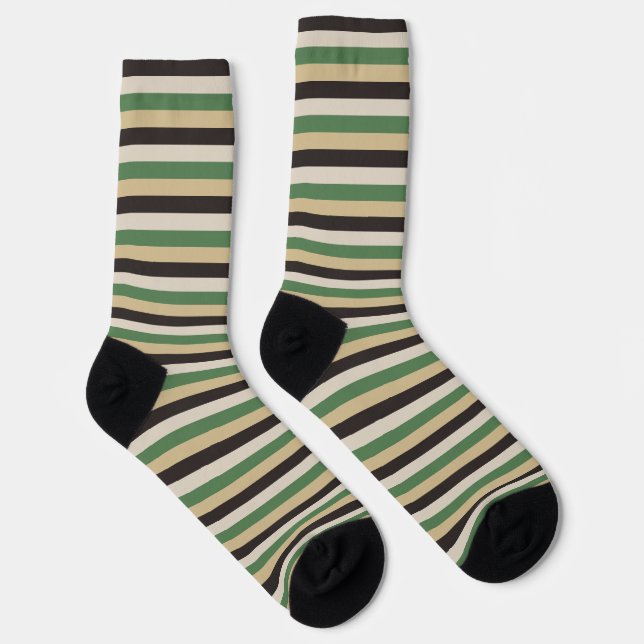 Chaussette Chaussettes d'équipage cool Retro les années 70 ra (Droite)