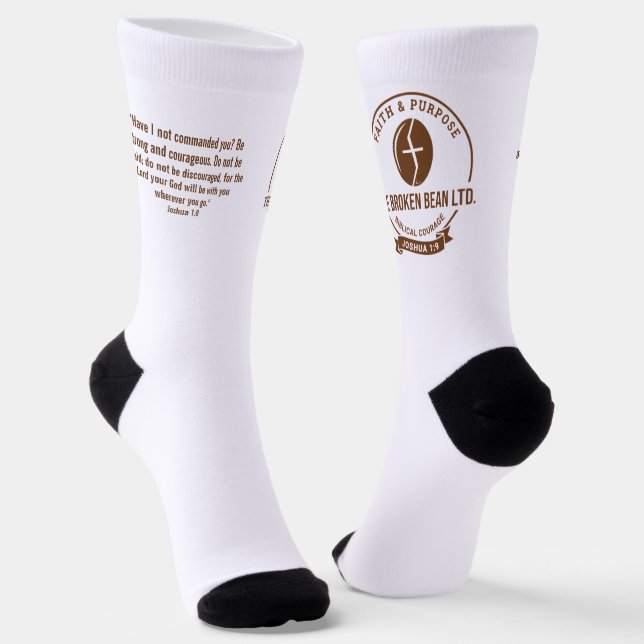 Chaussette Chaussettes d'équipage d'assertivité (Angulaire)