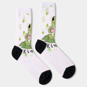 Chaussette Chaussettes d'équipage de grenouilles