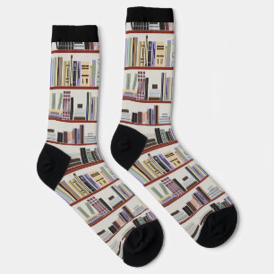 Chaussette Chaussettes d'équipage de livres