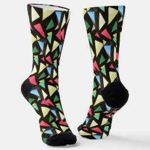 Chaussette Chaussettes d'équipage de Noël Motif en verre tend