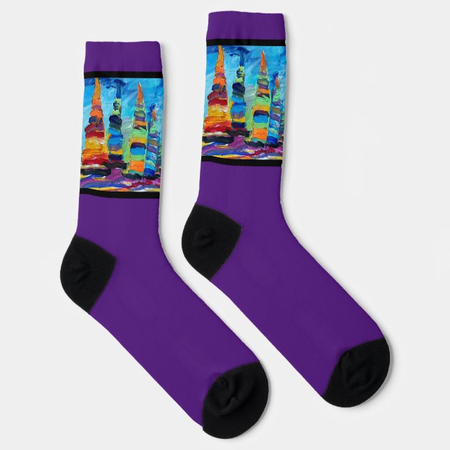 Chaussette Chaussettes d'équipage de régate (Droite)