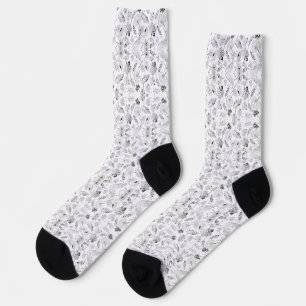 Chaussette Chaussettes d'équipage Designer   Soft, élégant et
