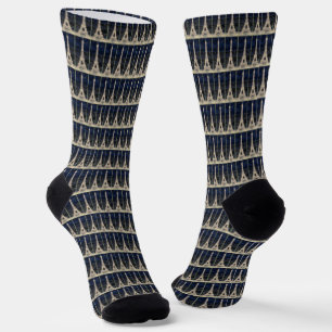 Chaussette Chaussettes d'équipage Eiffel Towers