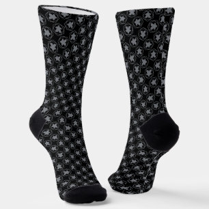 Chaussette Chaussettes d'équipage Meeple Grey Art