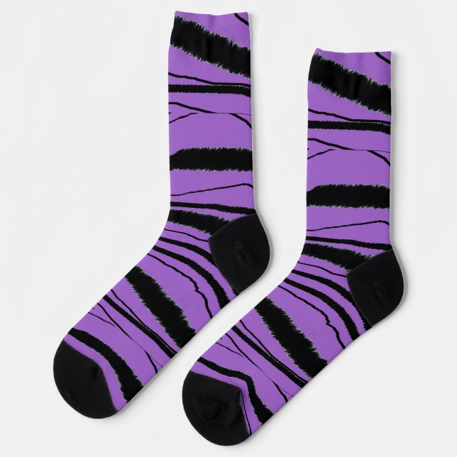 Chaussette Chaussettes d'équipage Premium Poster de animal vi (Gauche)