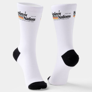 Chaussette Chaussettes d'équipage Rétro SpinNations 2025
