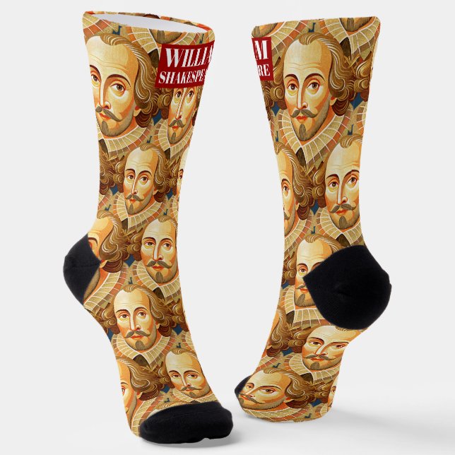 Chaussette Chaussettes d'équipage William Shakespeare (Angulaire)