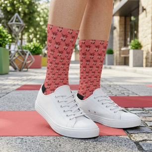 Chaussette Chaussettes d'équipe Cœurs