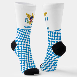 Chaussette Chaussettes des îles Vierges américaines, mode dra