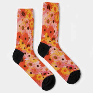 Chaussette Chaussettes "Dites-le avec des fleurs"