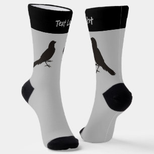 Chaussette Chaussettes d'oiseaux des Canaries debout