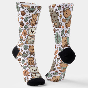 Chaussette Chaussettes douillettes À Ours - Conception de Vec