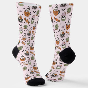 Chaussette Chaussettes drôle d'Halloween