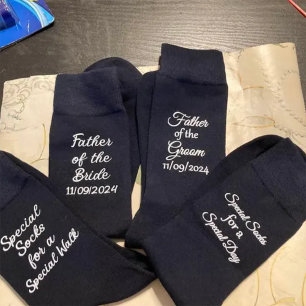 Chaussette Chaussettes du père de la mariée, Cérémonie de mar