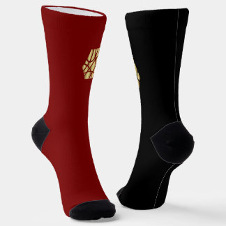 Chaussette Chaussettes Dualité – Rouge & Noir