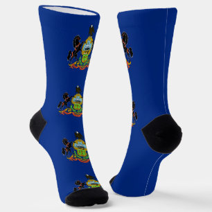 Chaussette Chaussettes durables pour femmes avec drapeau de P