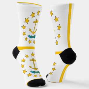 Chaussette Chaussettes durables pour femmes avec drapeau de R