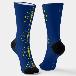 Chaussette Chaussettes durables pour femmes avec drapeau Indi