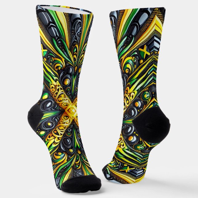 Chaussette Chaussettes durables pour hommes aux couleurs jama (Angulaire)