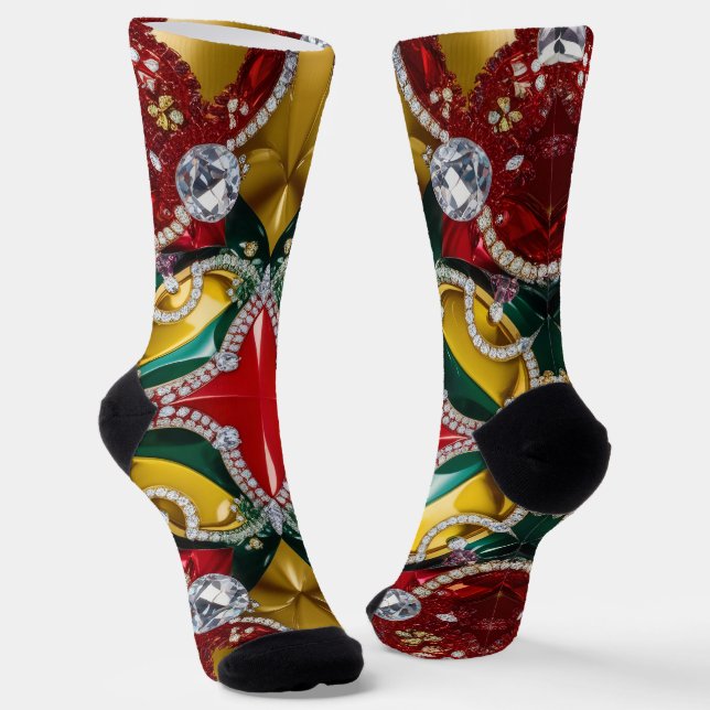Chaussette Chaussettes durables pour hommes avec les couleurs (Angulaire)