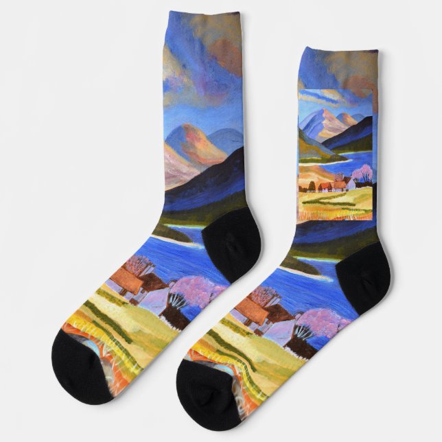 Chaussette Chaussettes écossaises des Highlands (Gauche)