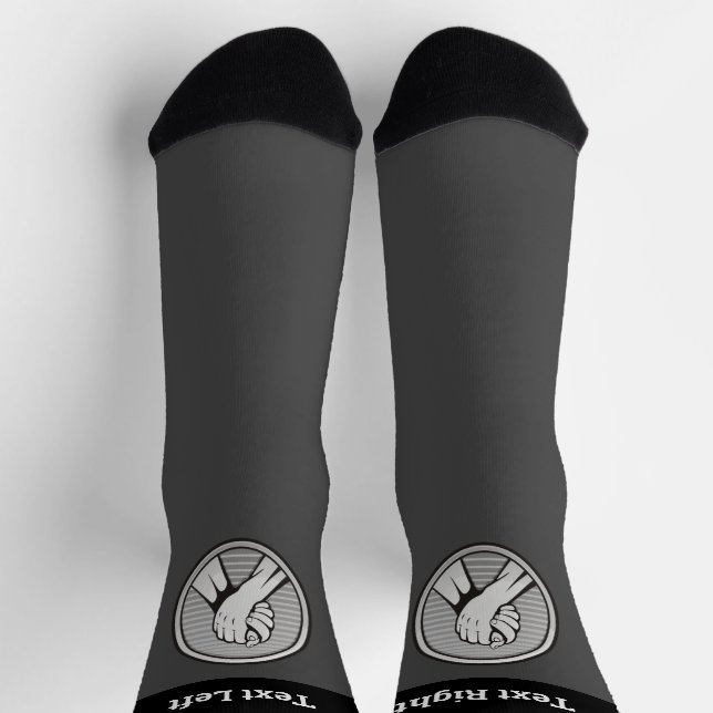 Chaussette Chaussettes en argent pour la lutte contre les bra (Haut)