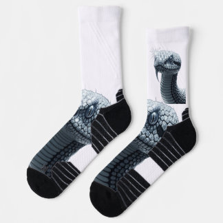 Chaussette Chaussettes en Obsidienne Noire et Diamant