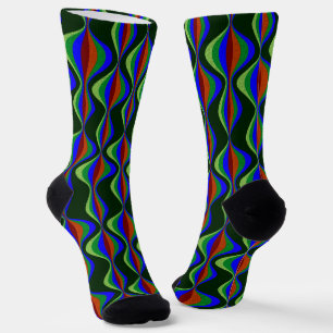 Chaussette Chaussettes en Patten style rétro des années 60