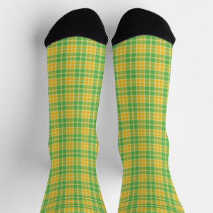 Chaussette Chaussettes en plastique vert et jaune