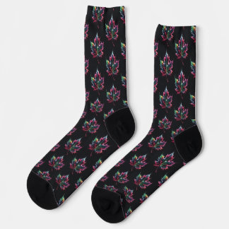 Chaussette Chaussettes Feuille d'érable